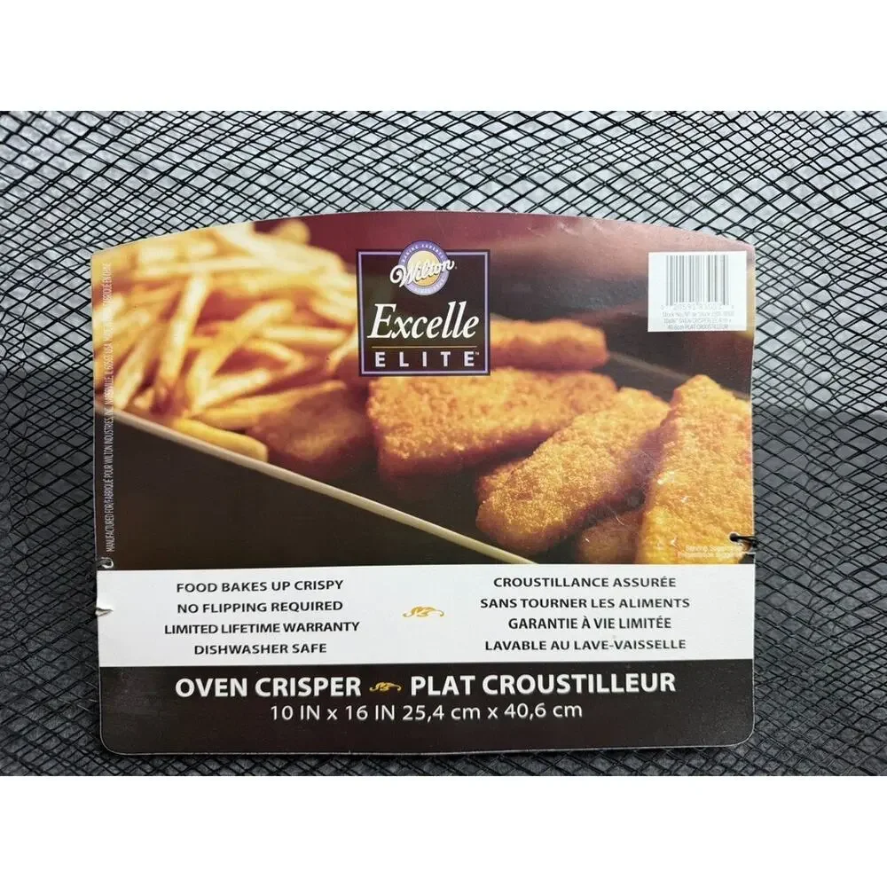 Wilton Bake It Better 10” X 16” Oven Crisper - Set of Two: 1 New/1 Used Once!
